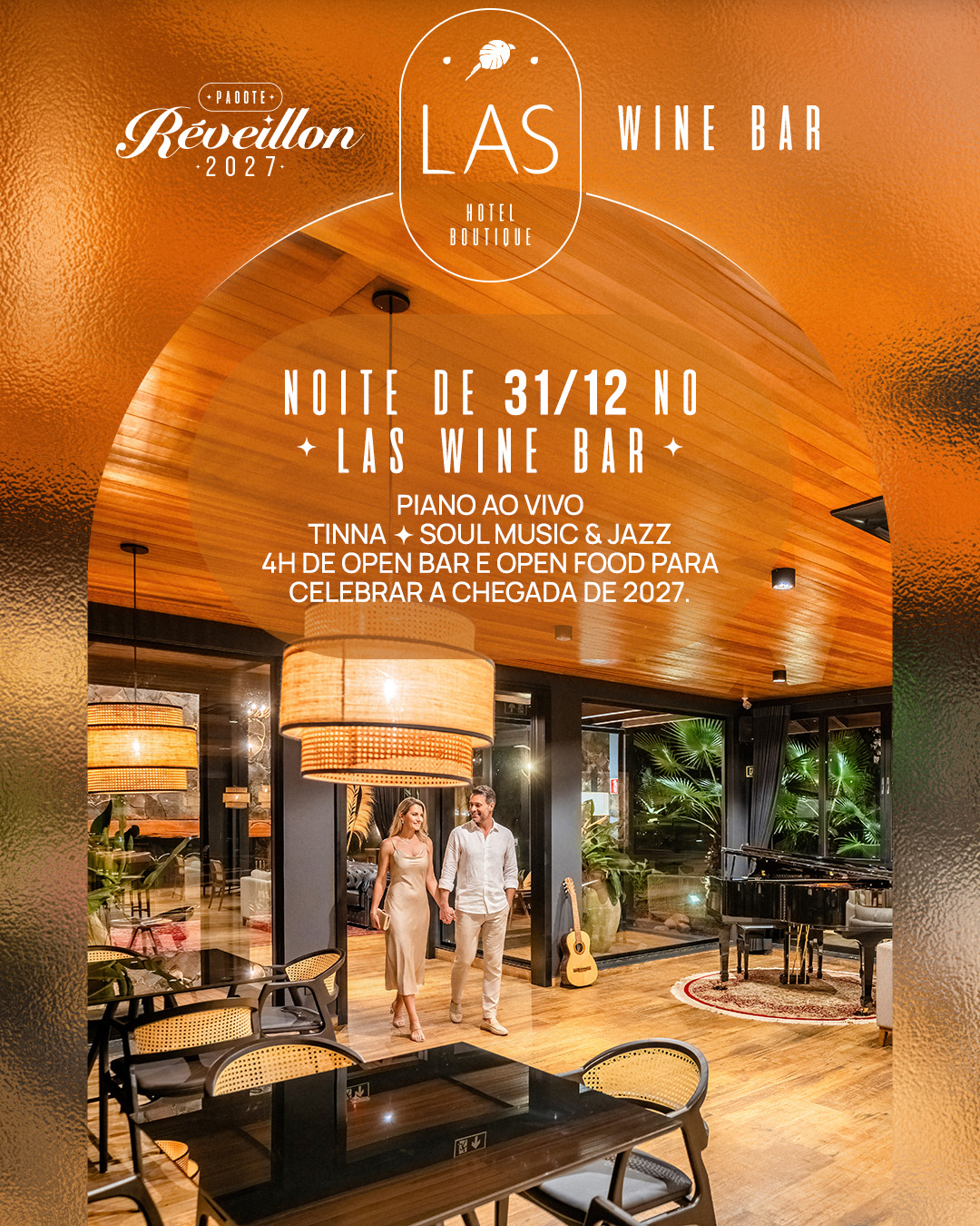 Réveillon 2027 — LAS Wine Bar